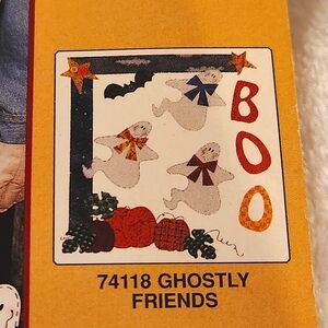 NWT What's New Ltd. Brand Halloween Iron-On  applique kit